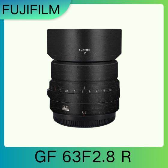 Lentes Fujifilm GF63F2.8 R  - Pele câmera, adesivo câmera - com alta resistência a arranhões, à prova d'água e com design elegante.